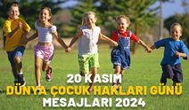 DÜNYA ÇOCUK HAKLARI GÜNÜ MESAJLARI 2024: 20 Kasım Dünya Çocuk Hakları günü için anlamlı, resimli en güzel mesajlar