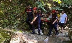 Fotoğraf çekilirken kanyondaki kayalıklardan düştü