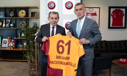 Galatasaray'dan TFF Başkanı Hacıosmanoğlu'na ziyaret