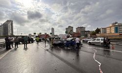 TEM İSTOÇ mevkiinde zincirleme kaza: 2 ölü, 4 yaralı