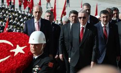 Devlet erkanı Anıtkabir'de! Cumhurbaşkanı Erdoğan: Vatanımızın bekası için her türlü tedbiri alıyoruz