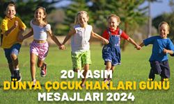 DÜNYA ÇOCUK HAKLARI GÜNÜ MESAJLARI 2024: 20 Kasım Dünya Çocuk Hakları günü için anlamlı, resimli en güzel mesajlar