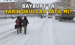 BAYBURT’TA YARIN OKULLAR TATİL Mİ? 26 Kasım Salı Bayburt’ta okullar var mı?