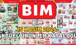 BİM 15 KASIM KATALOĞU 2024: Bu Cuma BİM’de neler var? 15 Kasım 2024 BİM indirimli ürünler listesi