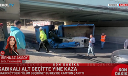 Bakırköy'deki sabıkalı alt geçitte yine kaza