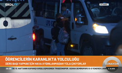 Gecenin son karanlığı ile yola çıkıyorlar: Zifiri karanlıkta okul yolculuğu