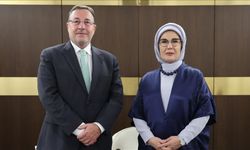 Emine Erdoğan, BM Kalkınma Programı İcra Direktörü Steiner ile görüştü