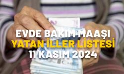 EVDE BAKIM MAAŞ YATAN İLLER LİSTESİ 11 KASIM 2024: Evde bakım maaşı sorgulama sayfası (e-devlet)