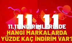 11.11 İNDİRİMLERİNDE HANGİ MARKALARDA YÜZDE KAÇ İNDİRİM VAR? Kozmetik, giyim, elektronik, beyaz eşya