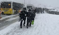 Şapka, eldiven takma vakti geldi! Meteoroloji'den yağmur ve kar uyarısı