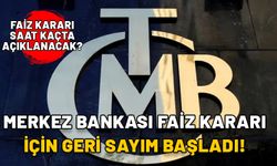 MERKEZ BANKASI FAİZ KARARI İÇİN GERİ SAYIM BAŞLADI! Kasım 2024 TCMB faiz kararı saat kaçta açıklanacak?