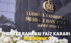 MERKEZ BANKASI FAİZ KARARI NE ZAMAN? Kasım ayı TCMB PPK toplantısı ayın kaçında?