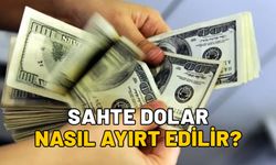 SAHTE DOLAR NASIL AYIRT EDİLİR? Cebinizdeki dolar gerçek mi? Sahte doları ayırt etmenin püf noktaları