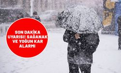 Meteoroloji'den son dakika uyarısı! Sağanak ve ‘yoğun’ kar alarmı