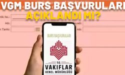 VGM BURS BAŞVURULARI AÇIKLANDI MI? 2024 Vakıflar Genel Müdürlüğü burs sonuçları sorgulama ekranı