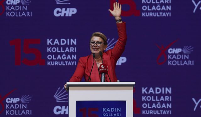 CHP Kadın Kolları Genel Başkanlığı'na Asu Kaya seçildi