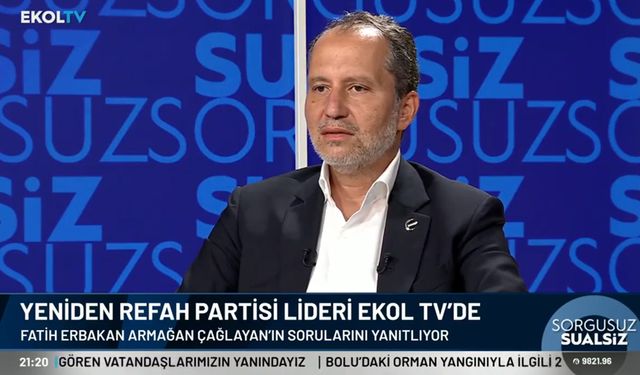 Fatih Erbakan'dan Ekol TV'ye özel açıklamalar: Cumhur İttifakı'ndan neden ayrıldı?