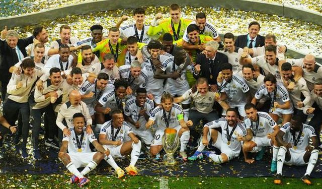 UEFA Süper Kupa'nın da unvanın da sahibi Real Madrid oldu