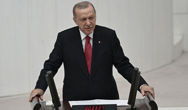 Cumhurbaşkanı Erdoğan TBMM'den seslendi: İsrail gözünü Türkiye'ye dikecek