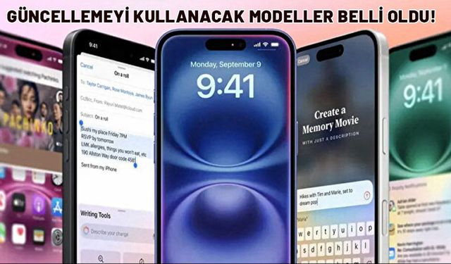 iOS 18.1 güncellemesi yayınlandı. Merak edilen yapay zeka geldi.  Ama o telefonlar artık güncelleme alamayacak.