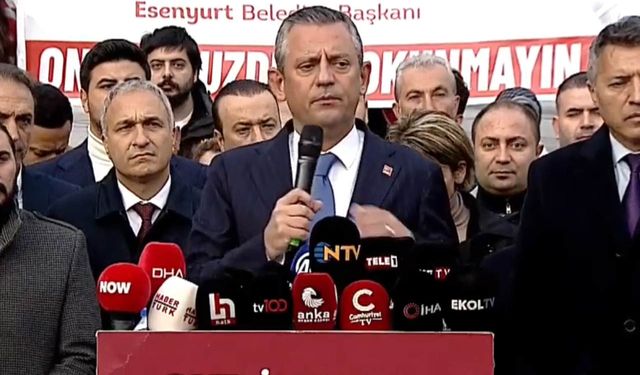 Özgür Özel'den kayyum çıkışı: Kumpasınız milletin vicdanından dönmüştür