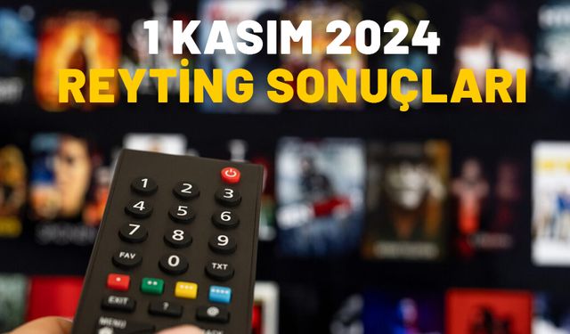 1 KASIM REYTİNG SONUÇLARI 2024: Yalı Çapkını, Kızılcık Şerbeti, Arka Sokaklar, Kara Ağaç Destanı: Dün en çok ne izlendi?