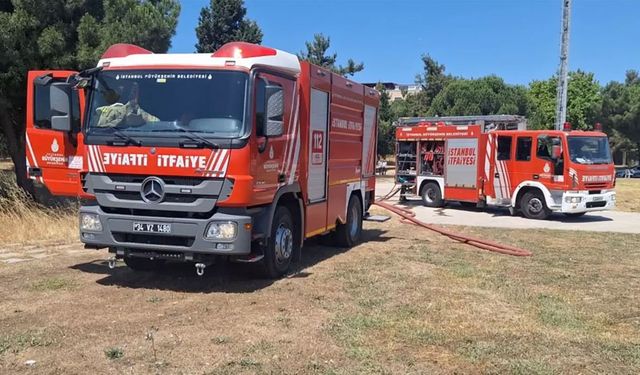 Marmara Üniversitesi'nde korkutan yangın! 