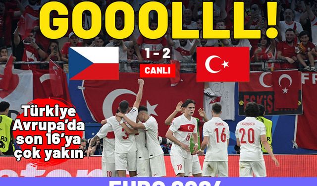 CANLI ANLATIM | Çekya - Türkiye maçı sona erdi: Karşılaşma 1 - 2 sona erdi