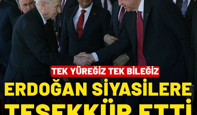Türkiye'den Kıbrıs çıkarması! Cumhurbaşkanı siyasilere teşekkür etti