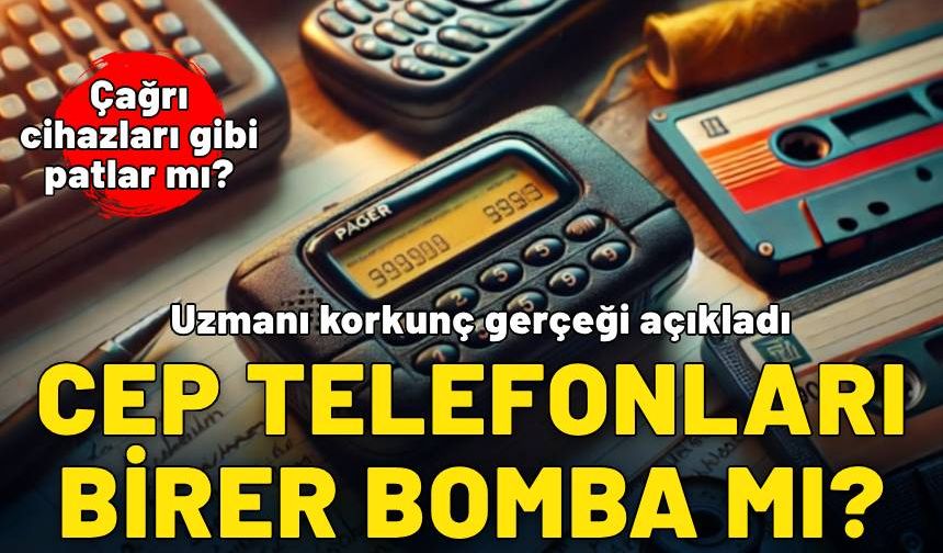 Cep telefonları birer bomba mı? Çağrı cihazları gibi patlar mı? Uzmanı korkunç gerçeği açıkladı